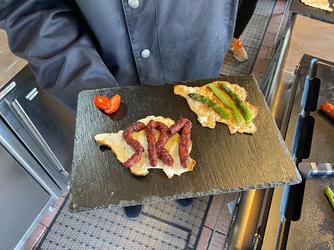 Grillen mit dem Weltmeister: SR 1 Merguez auf einer Saarland-Tortilla