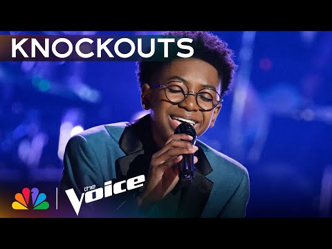 Max Chambers Earns FIRST "Mic Drop" with Exceptional Stevie Wonder Cover | The Voice Knockouts | NBC