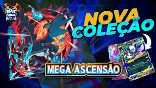 NOVA COLEÇÃO DO TCG POCKET COM MEGA EVOLUÇÃO ANUNCIADA!