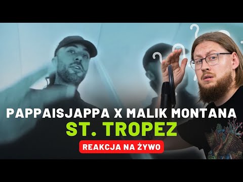 Pappaisjappa x Malik Montana "St. Tropez" | REAKCJA NA ŻYWO 🔴