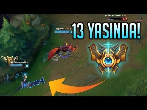 13 YAŞINDA CHALLENGER OLMAK! | İNANILMAZ OYNUYOR | Zegabon