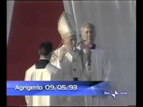 L'anatema di Giovanni Paolo II contro la mafia: