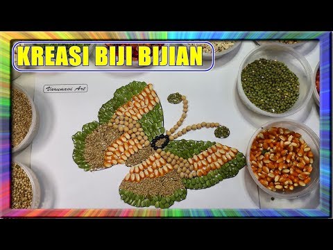 Kolase Dari Biji Bijian Kura Kura - Kumpulan Montase ...