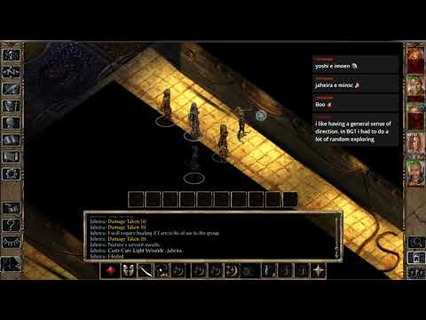 Let’s Stream Baldur’s Gate 2 part 2 – Chateau Irenicus (2)