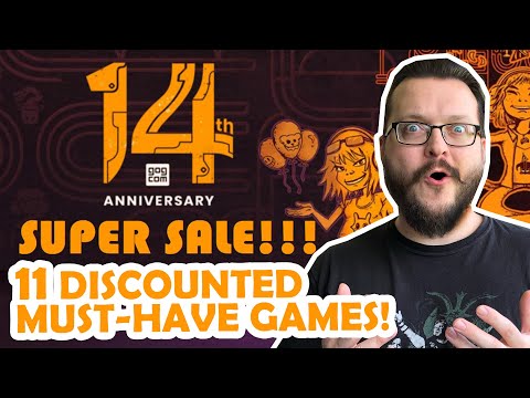 GOG Anniversary SALE! - 11 Cheap MUST-HAVE games!