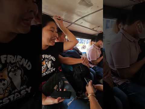 People Are Packed Like Sardines In A Can Riding In A Jeepney #philippines #jeepney