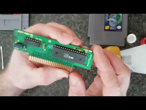 Mystery NES and SNES games unpack, clean and test