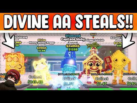 I STOLE MY BEST LOOT DURING DIVINE ADMIN ABUSE USING "BEANIE METHOD!!" | STEAL A BRAINROT