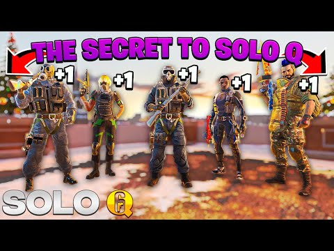 I Found the SECRET to Good Teammates in Solo Q | Solo to Comp - Rainbow Six Siege