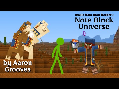 "Scene 4: Beatbox Llamas" 🦙 Music by Aaron Grooves - Note Block Universe