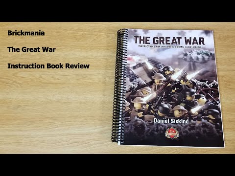 Brickmania The Great War, Instruction Book Review