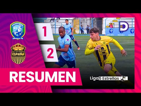 Génesis FC 1 - 2 Real España | Jornada 2 | Liga Nacional - Clausura 2025 - 2026