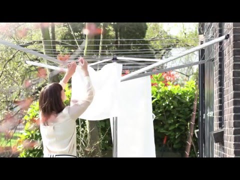 מתלה כביסה קרוסלה Topspinner טופ ספינר, 50 מטר Brabantia