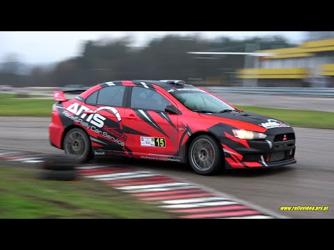 Dziubosz Andrzej - Mitsubishi EVO X - SuperOES "SuperBarbórka 2020" Tor Kielce 12-12-2020