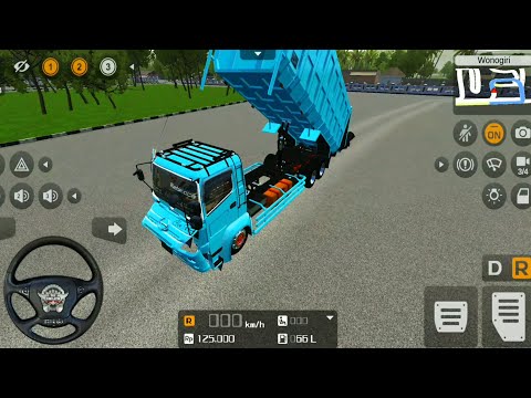 BUSSID Hino C9 Dump Truck Mod Showcase - Bus simulator Indonesia