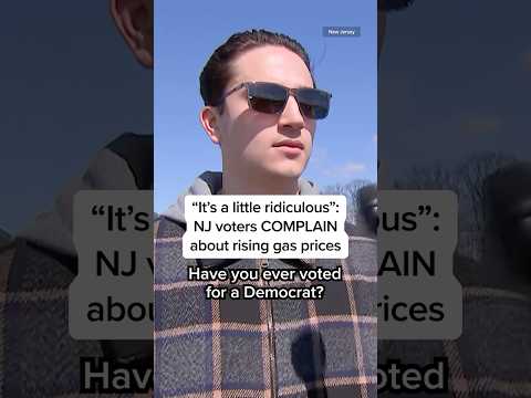 "It's a little ridiculous": NJ voters COMPLAIN about rising gas prices
