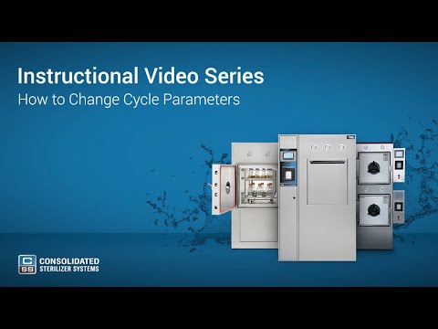 How To Change Autoclave Cycle Parameters - Advantage Series