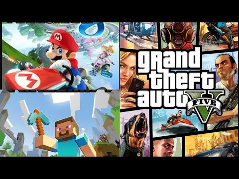 Best Selling Video Games in History 1979 - 2023