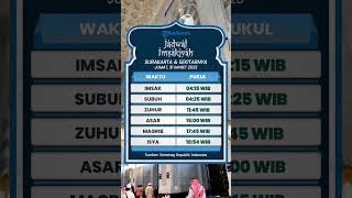 Jadwal Imsakiyah Jumat 31 Maret 2023 untuk Wilayah Surakarta dan Sekitarnya