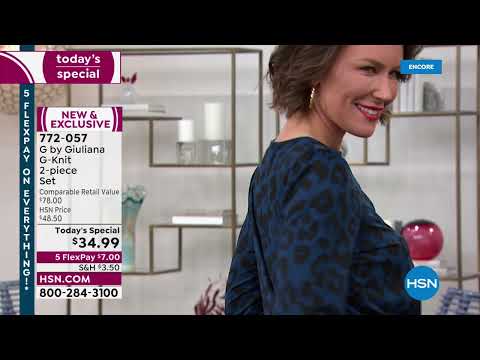 HSN | G by Giuliana Rancic Fashions 01.28.2022 - 01 AM