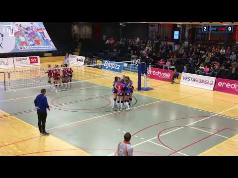 Volleybal Dames Eredivisie: Djopzz VC Zwolle Topvolleybal D1 - Friso Sneek D1 [07-01-2023]