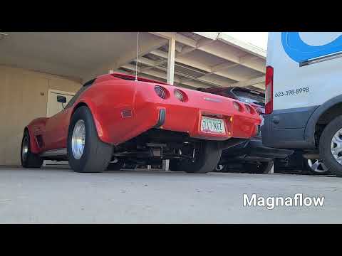 Corvette Flowmaster vs Magnaflow