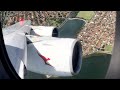 GIGANTIC Qantas Airbus A380 800 TAKEOFF At Sydney Airport