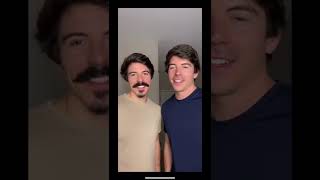 Is the mustache fake? #shorts