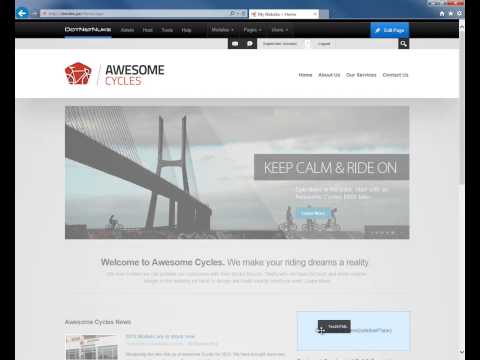 How to move a module in DotNetNuke 7