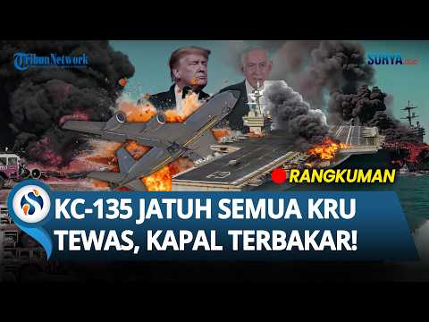 🔴RANGKUMAN IRAN VS AS: Pesawat AS Jatuh, Kapal Induk Terbakar, Trump Terancam Bangkrut?