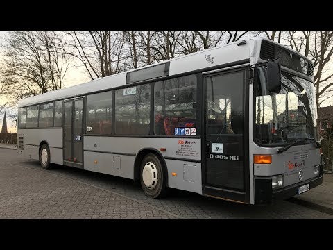 O 405 N2 Ü (KD 63, Bj. 1997) [Mitfahrt/Video | Innen + Außen] (27.12.2017)