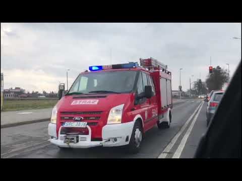 [Alarmowo] Przejazd OSP Racibórz-Sudół 569[S]36 GLBM-Rt 1/0,7 Ford Transit do wypadku