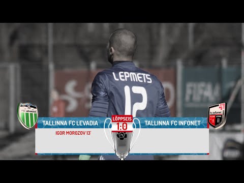 7. voor 2016: Tallinna FC Levadia - Tallinna FC Infonet 1:0 (1:0)