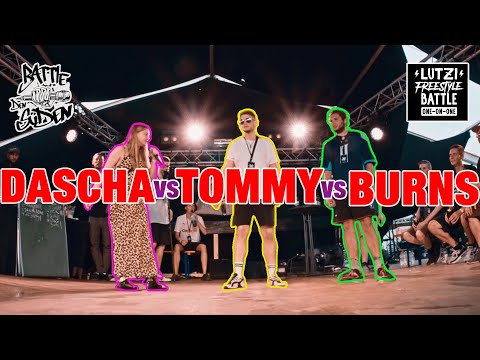 DASCHA REIMT vs TOMMY2LATE vs BURNS | PLAY-OFF | LUTZI FREESTYLE BATTLE ONE-ON-ONE