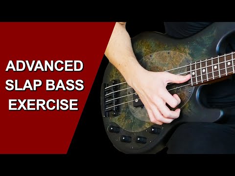 Slap Bass Double Thumbing Exercise - Double Thumb Slap Bass Technique Lesson