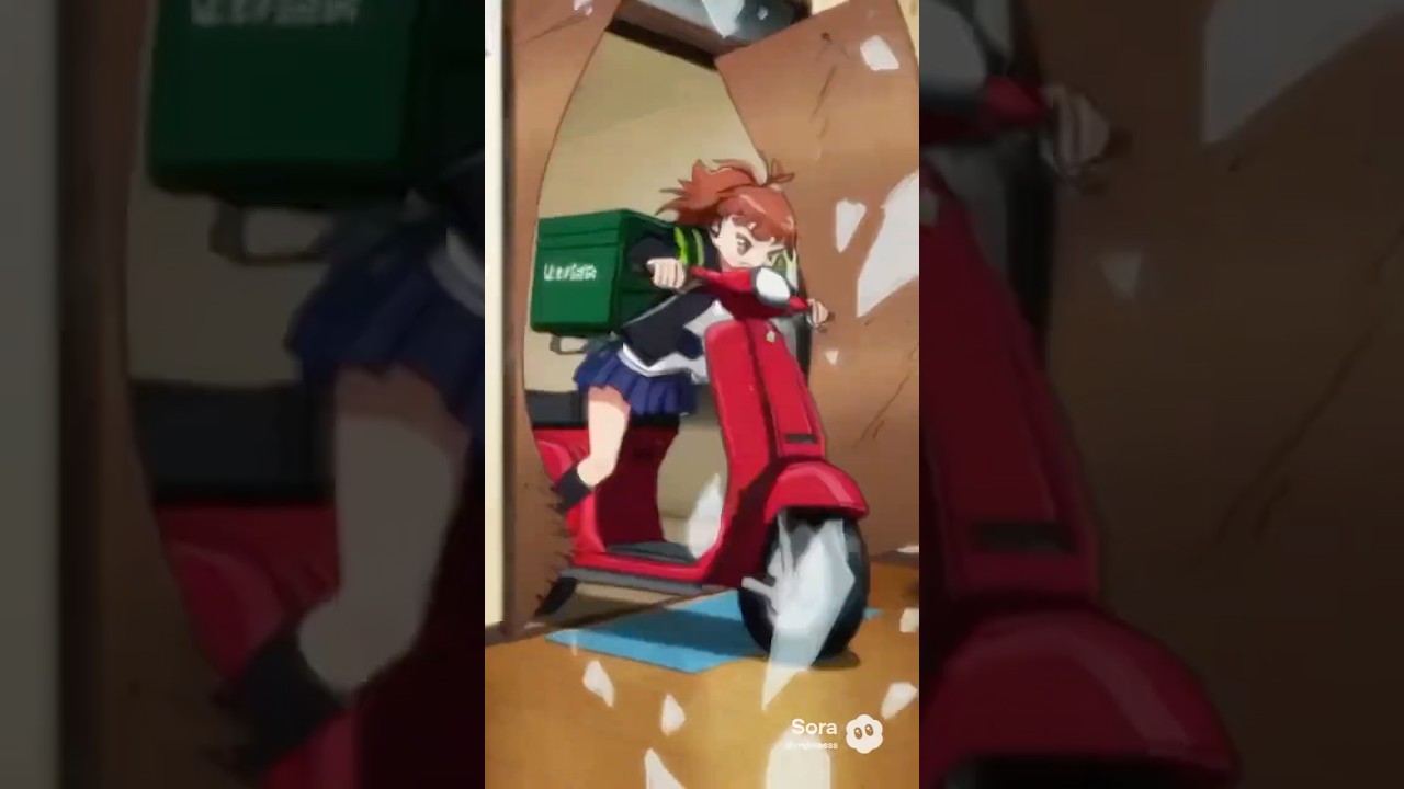 ウーバー配達員が凶暴なメスガキだったらwww