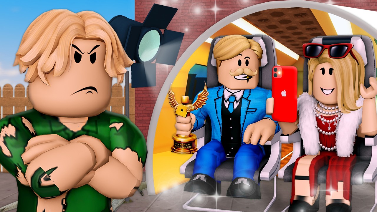 FAMOUS Family Was SECRETLY POOR! (A Roblox Movie)