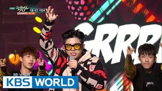 MC GREE - Dangerous | MC 그리 - 이불 밖은 위험해 [Music Bank Hot Debut / 2016.10.14]