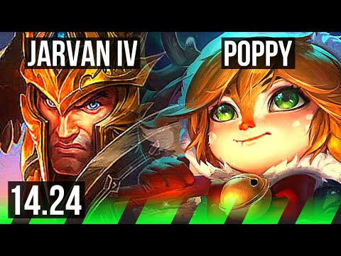 JARVAN IV vs POPPY (JGL) | KR Diamond | 14.24