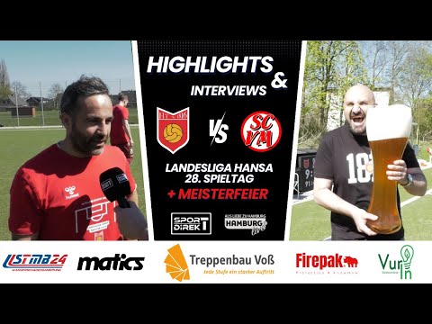 HT16 - SC Vier und Marschlande 28. Spieltag Landesliga Hansa +++ Meisterparty +++