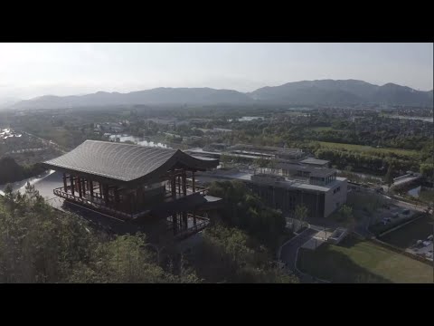 Visitando a Biblioteca Principal da Edição Nacional de Hangzhou, Província de Zhejiang
