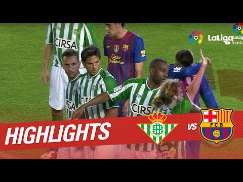 Highlights Real Betis vs FC Barcelona (2-2) 2011/2012