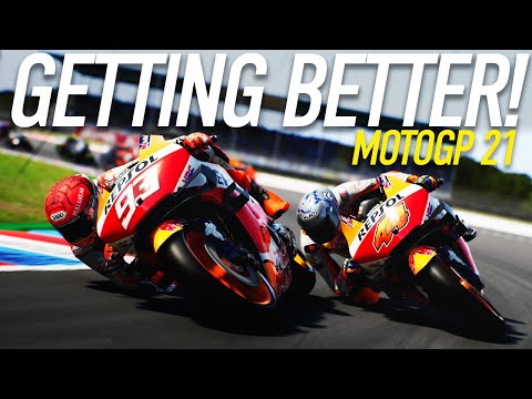 MotoGP 21 | GETTING BETTER AT THE MOTOGP 2021 GAME!