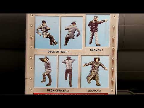 1/72 GERMAN U BOAT CREW BY ANDREA MINIATURES PT.1