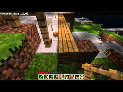 Minecraft Let's Play (Season 1) - Part 181: Working with wood