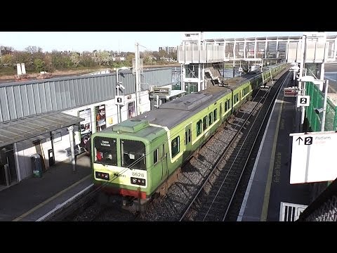 8520 Class Dart Train number 8628 - Booterstown Station, Dublin