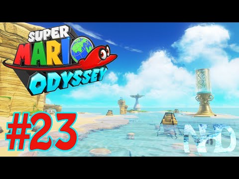 Let's Play Super Mario Odyssey (pt23) Seaside Kingdom (Bubblaine) #3