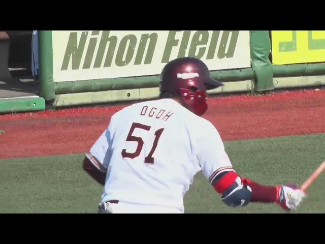 【ファーム】詰まりながらも運んだ!! イーグルス・小郷裕哉のタイムリーで追加点!! 2022年4月3日  東北楽天ゴールデンイーグルス 対 横浜DeNAベイスターズ