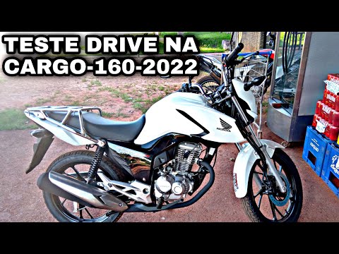 Testando Nova Honda  CARGO-160 2022 -Marcio MotoVlog