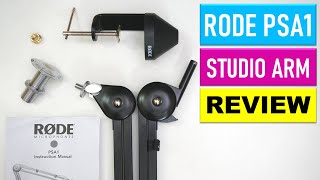 Video thumbnail for RODE PSA1 Studio Arm - Unboxing & Review by TechnoShare